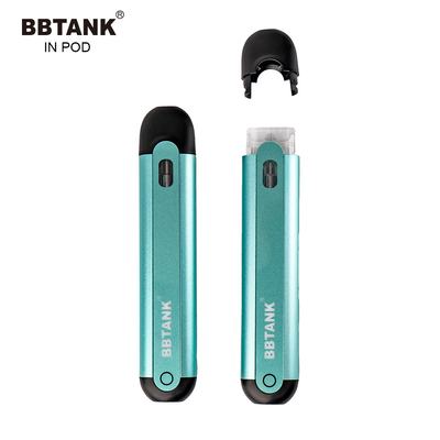 THC ทิ้ง Vape BBTANK ใน pod เติมเงิน E-cig 350 มิลลิแอมป์ชั่วโมงหนาน้ำมัน pod ระบบ Delta 8 ปากกา vape CBD ปากกาน้ำมัน