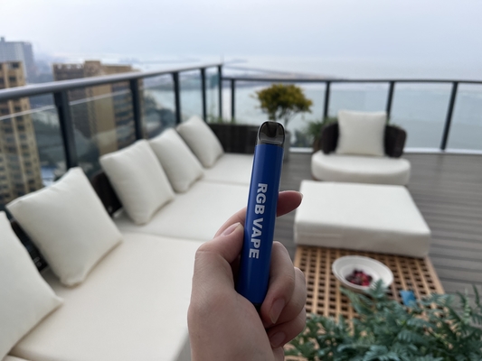 RGB Mesh Coil 6ml อุปกรณ์ Vape Pod แบบใช้แล้วทิ้ง 850mah Healthy E Cig