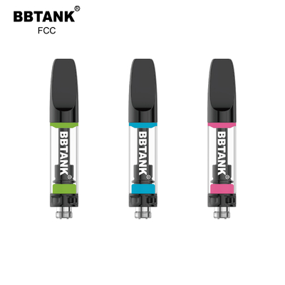 ตลับน้ำมัน CBD เซรามิกแบบเต็ม 2ml ไม่มีโลหะหนัก 510 ปรับแต่งด้ายได้