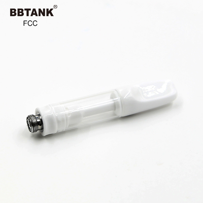 ตลับน้ำมัน CBD เซรามิกแบบเต็ม 2ml ไม่มีโลหะหนัก 510 ปรับแต่งด้ายได้