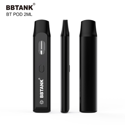 ปุ่ม 2ml ทิ้ง vape pod อุ่นตลับขดลวดเซรามิกสำหรับ delta 8 thc