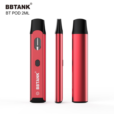 ปุ่ม 2ml ทิ้ง vape pod อุ่นตลับขดลวดเซรามิกสำหรับ delta 8 thc