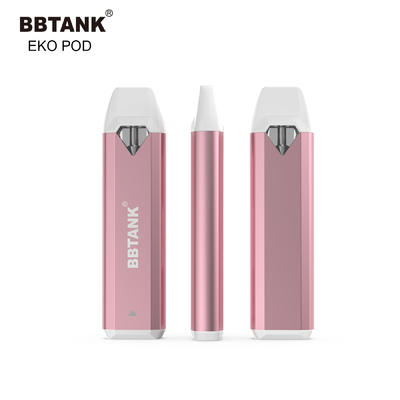 THC อุปกรณ์ Vape แบบใช้แล้วทิ้ง Ceramic Coil 1ml แบบชาร์จ Vape แบบใช้แล้วทิ้ง
