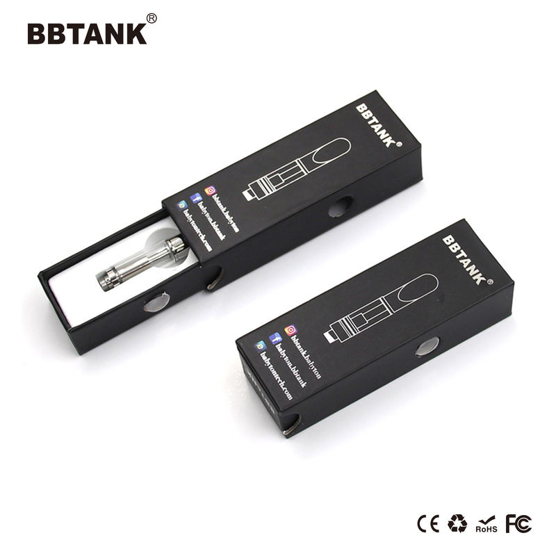 บรรจุภัณฑ์ vape น้ำมันตลับทุกชนิดในบรรจุภัณฑ์ BBTANK รูปแบบที่กำหนดเองและการออกแบบโลโก้