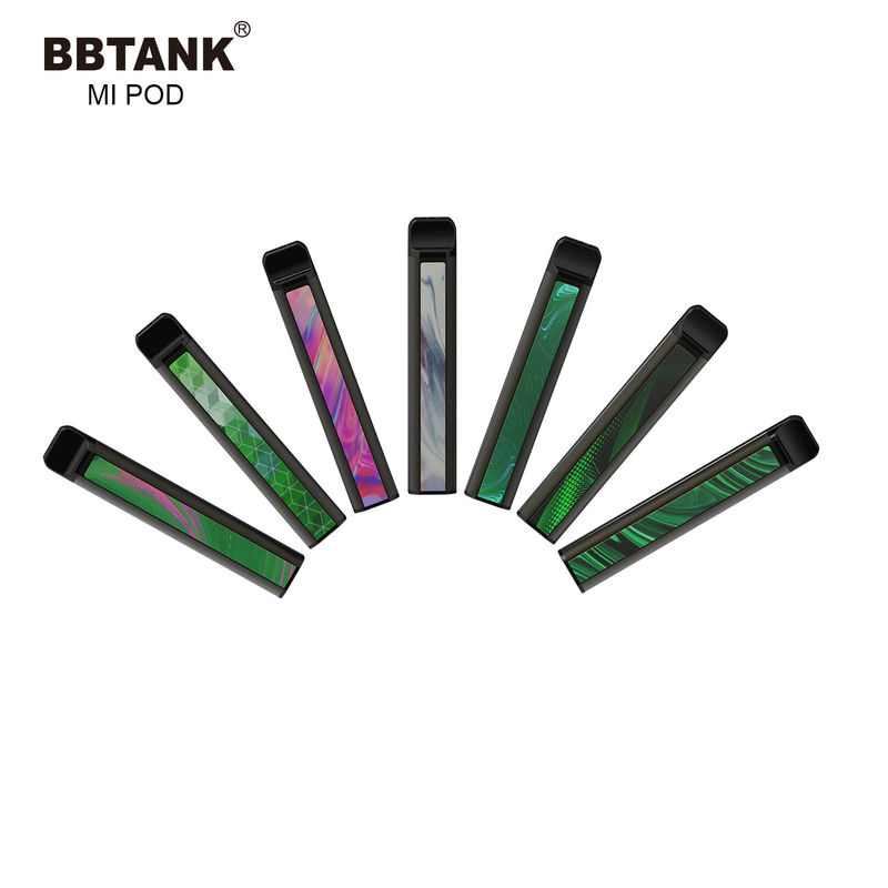 BBTANK Mi POD ขายส่ง CBD/THC น้ำมัน อุปกรณ์ Vape แบบใช้แล้วทิ้ง 350mAh แบตเตอรี่ ปากกาไอระเหยเซรามิก